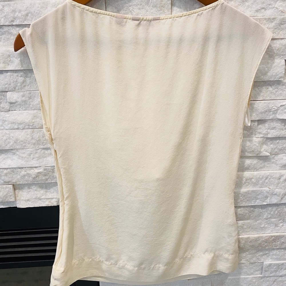 Ted Baker cream blouse size 1 - Picture 3 of 4